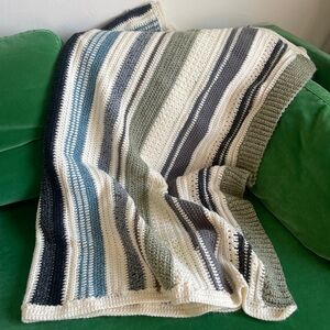 Crochet Multicolor Throw